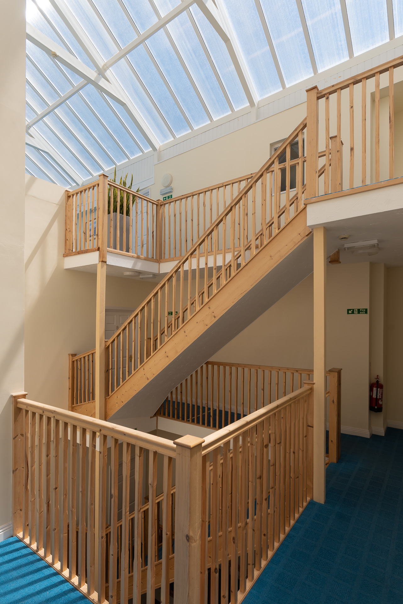 Interior staircase